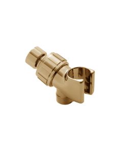 Jaclo 8015-PB Brass Swivel Base for Pin Mounts Polished Brass