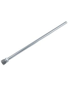 Wal-Rich 0215008 - 3/8" X 20" Chrome-Plated Delta Tube With Fitting