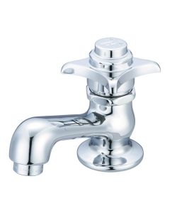 Central Brass 0255-AH Self-Close Single Handle Basin Faucet Polished Chrome