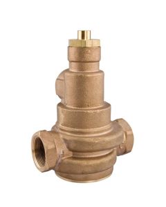 Watts 0559127 1 1/2 In Lead Free Master Mixing Valve, Paraffin Based Thermostat