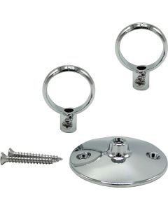 Wal-Rich 0605014 - Universal Loop (Set Screw) & Flange Set For 1" OD