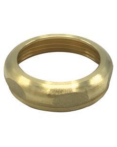 Wal-Rich 0903004 - 1 1/2" X 1 1/2" Rough Brass Slipnut