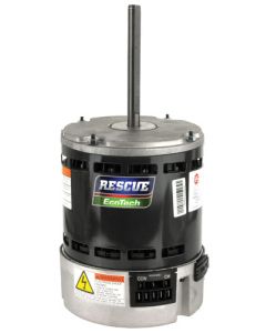 Rheem 5522ET RESCUE EcoTech Blower Motor - 1/5 to 1/3 hp 120-208-230/1/60 (1075 rpm/5 speed)