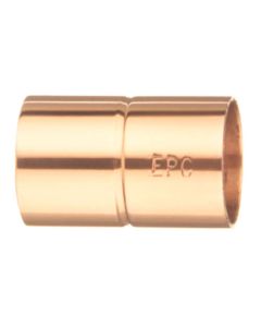 Elkhart 10030694 - 1/2" C x C Wrot Copper Coupling With Roll Stop