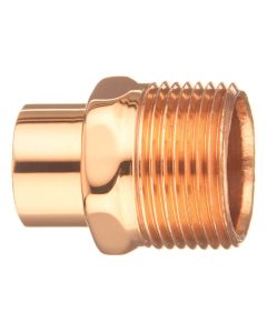 Elkhart 10030452 - 1" FTG x M Wrot Copper Male Street Adapter - Product Image