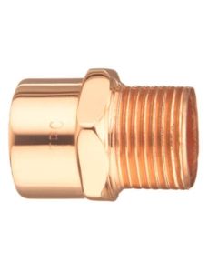 Elkhart 10030344 - 1" x 1-1/2" C x M Wrot Copper Male Reducing Adapter - Product Image