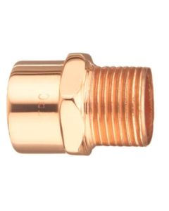 Elkhart 10030360 - 1-1/4" x 1" C x M Wrot Copper Male Reducing Adapter - Product Image
