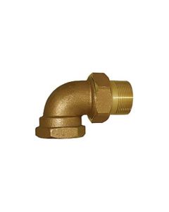 Legend 110-168 1" Bronze Union Elbow FNPT