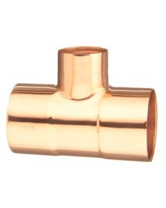 Elkhart 10032718 - 1/2" x 3/8" x 3/8" C x C x C Wrot Copper Reducing Tee - Product Image