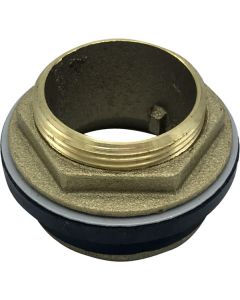 Wal-Rich 1309008 - 1 1/2" X 1 1/2" Closet Spud Complete