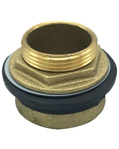 Wal-Rich 1309014 - 1 1/4" X 3/4" Closet Spud Complete