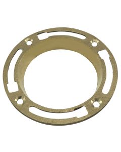 Wal-Rich 1350002 - 4 1/2" Deep Brass Closet Flange