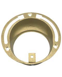 Wal-Rich 1353002 - 4" Offset Brass Closet Flange