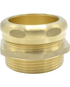 Wal-Rich 1510000 - 1 1/2" OD X 1 1/2" Male X Sweat Brass Trap Adapter