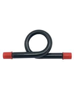 Wal-Rich 1706002 - Straight Steel Pigtail - 180 Deg