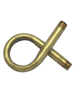 Wal-Rich 1706008 - Angle Brass Pigtail - 90 Deg