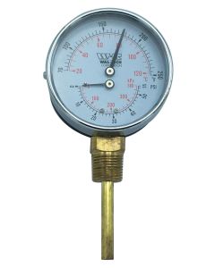 Wal-Rich 1711009 - 3 1/4" Straight Tridicator 1/2" NPT