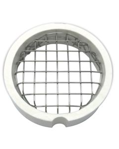 Wal-Rich 2202054 - 4" Termination Screen With Stainless Steel Screen