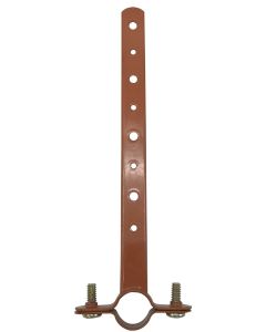 Wal-Rich 2419502 - 1/2" X 6" Copper-Plated Milford Hanger