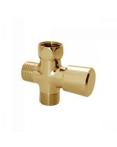 Jaclo 2699-PB Push or Pull Showerarm Handshower Diverter Polished Brass