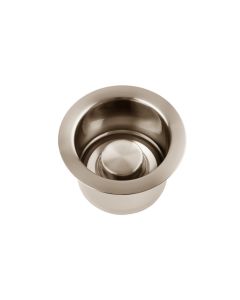 Jaclo 2819-PN Extra Deep Disposal Flange with Stopper Polished Nickel