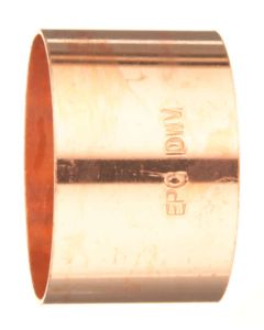 Elkhart 10046272 - 1-1/2" x 1-1/2" C X C WROT DWV Copper Coupling Without Stop - Product Image