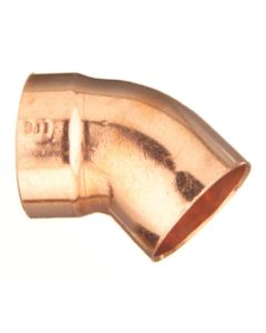 Elkhart 10046372 - 1-1/2" x 1-1/2" FTG x C WROT DWV Copper 45° Street Elbow