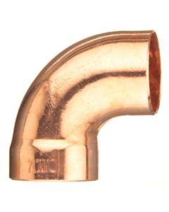 Elkhart 10046452 - 1-1/2" x 1-1/2" FTG x C WROT DWV Copper 90° Street Elbow - Product Image