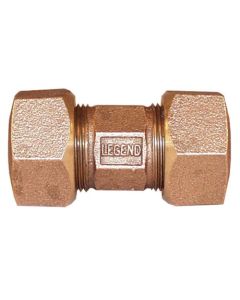 Legend 313-157NL 1-1/2" No Lead Bronze Compression (CTS) X Compression (CTS) Union