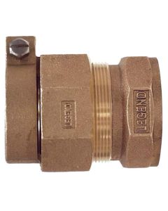 Legend 313-276NL 1-1/4" No Lead Bronze CTS Pack Joint x FNPT Coupling - Product Image