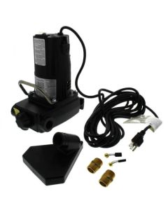 Zoeller 314-0002 Model 314 High Capacity Water Mover Portable Non-Submersible Utility Pump w/ 20' Cord (115v, 1/2 HP)