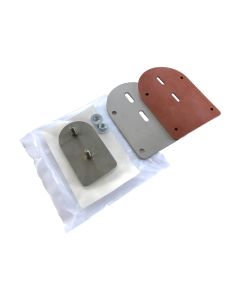 Weil-McLain 382-200-734 GV90+ 3&4 Sect Boiler Recuperator Cover Plate Replacement Kit - Product Image