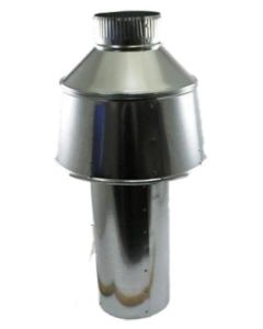 Weil McLain 450-021-244 Vertical Draft Hood CGA6 DH 6" on top, 7" on bottom - Product Image