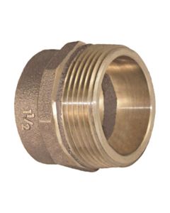 Elkhart 10047052 - 1 1/2" C x M Cast Brass Male Adapter - Product Image