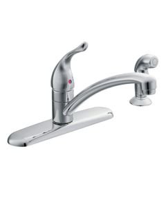Moen 67430 Chateau Chrome One-Handle Kitchen Faucet