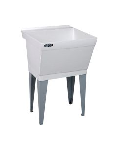 Mustee 17F - 23" DURASTONE UTILATUB Laundry Tub - Floor