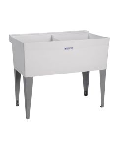 Mustee 27F - 40" UTILATWIN Laundry Tub - Floor