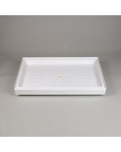 Mustee 3254M - 32" x 54" DURABASE Rectangular Shower Base - White - Product Image
