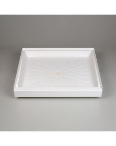 Mustee 3442M - 34" x 42" DURABASE Rectangular Shower Base - White