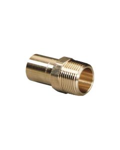 Viega 79415 - 1-1/2" ProPress adapter Lead Free Bronze Street x Male Connection