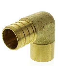 Matco-Norca PXLFC0403LF 3/4" Sweat X 1/2" Lead Free Brass Pex Barb Elbow