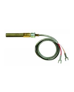 Honeywell Q313A1188/U 750 mV Thermopile, 35" long. With push-in clip and split nut