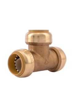 SharkBite U374LF Push-Fit Connections  1" X 1" X 1" Tee Lead Free