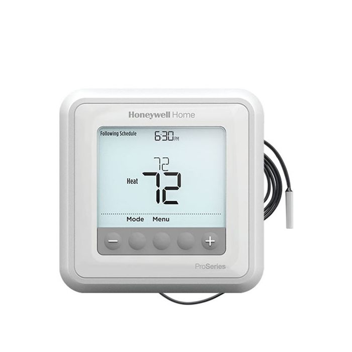 Honeywell TH6220U2000 - T6 Pro Programmable Thermostat 2H/1C Heat Pump +  2H/2C Conventional Stages